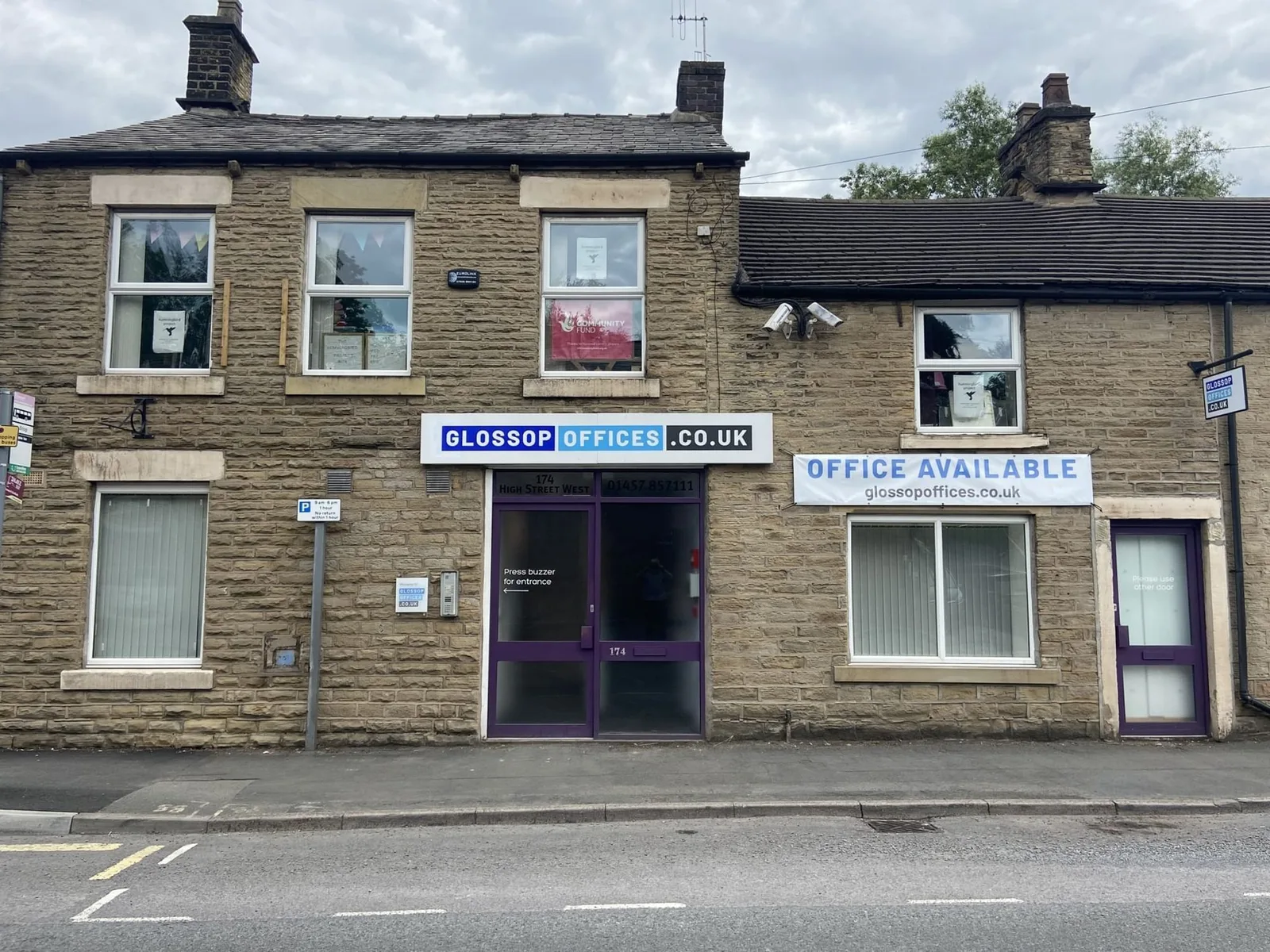Glossop Offices, Façade, Glossop