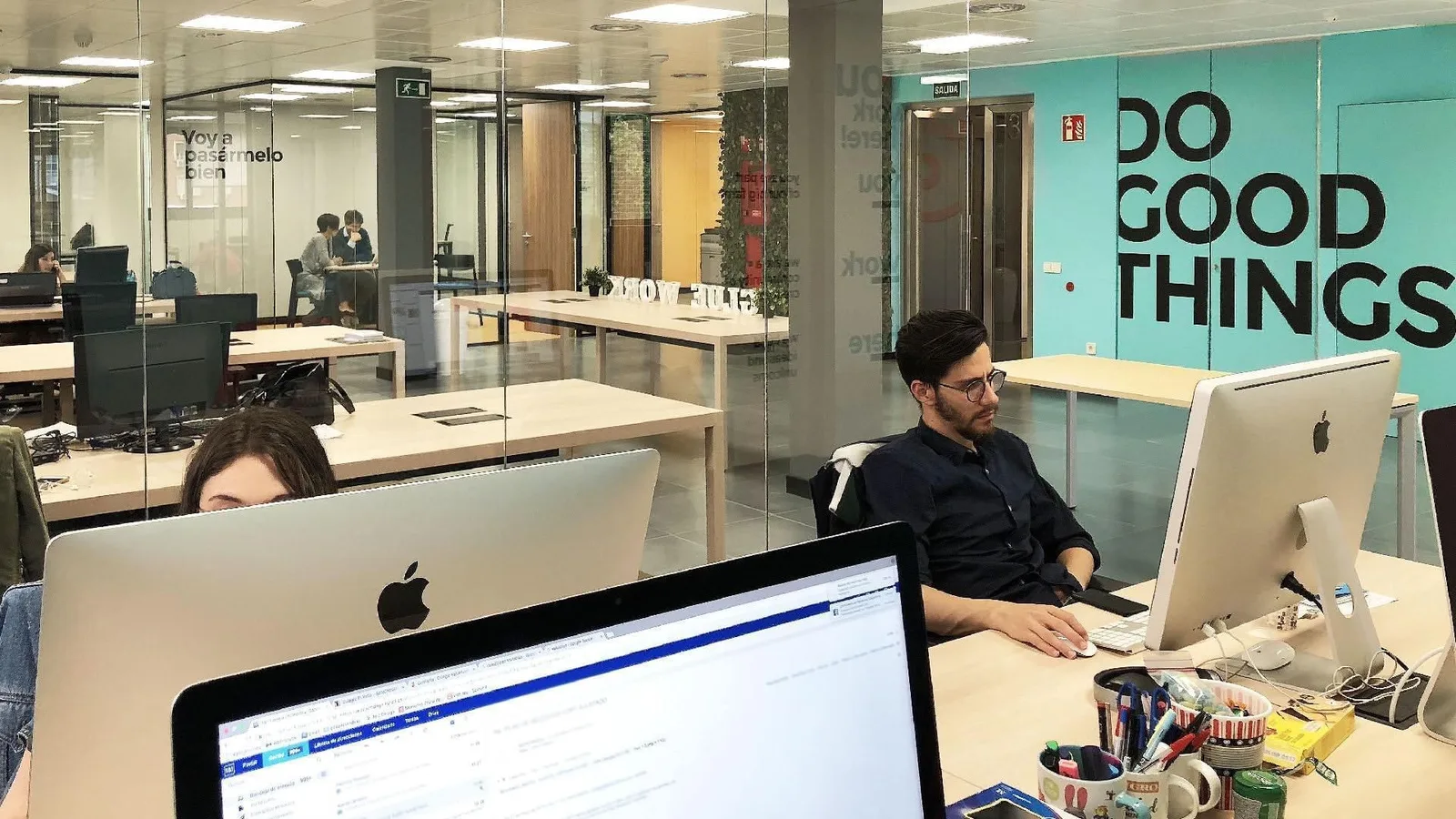 Gluework, Espaço aberto, Madrid