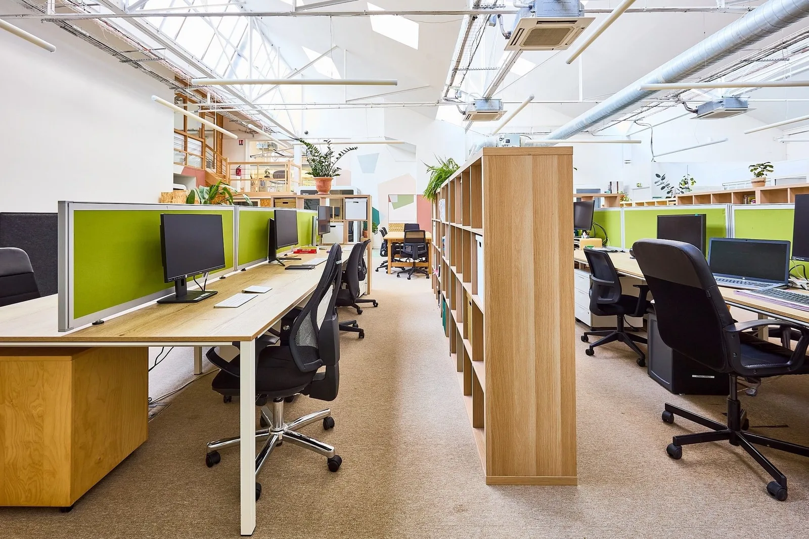 Greenspace Coworking, Open-plan office, Paris 11e