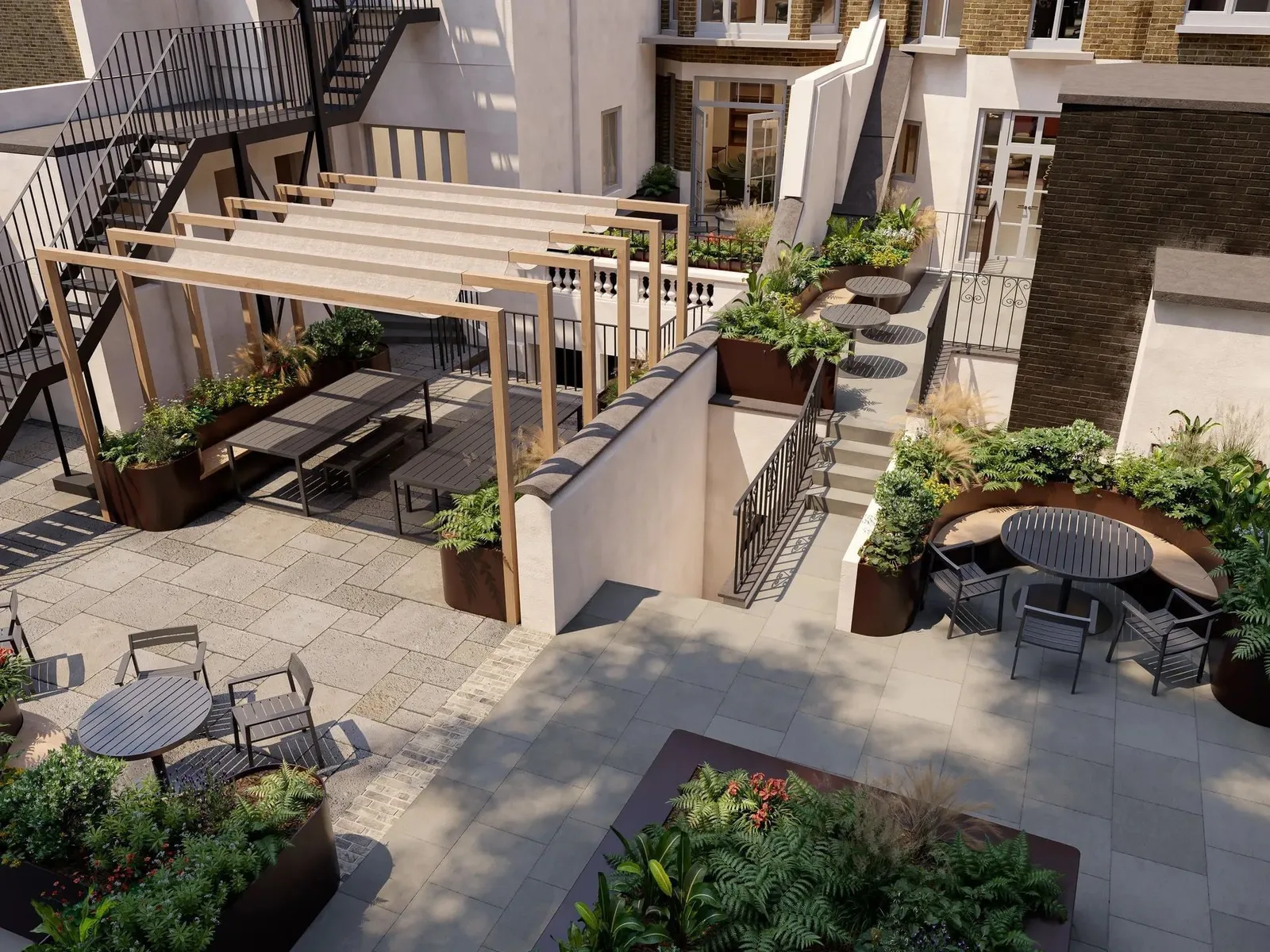 Grosvenor - 67 Grosvenor Street, Terrasse et espace extérieur, Londres