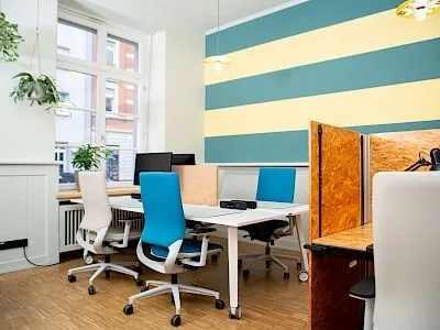 Grünhof Coworking - Belfortstraße, Privatbüro mit 4 Arbeitsplätzen, Freiburg im Breisgau