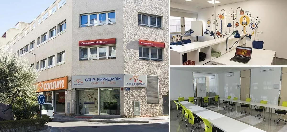 Grup Empresarial, Building facade, Llíria