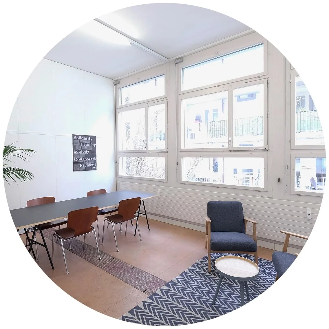 H22 Coworking Basel, Sala riunioni da 6 persone, Basilea
