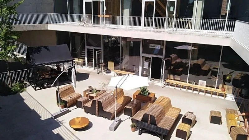Hafven Kopernikusstraße, Terrace and outdoor space, Hanover