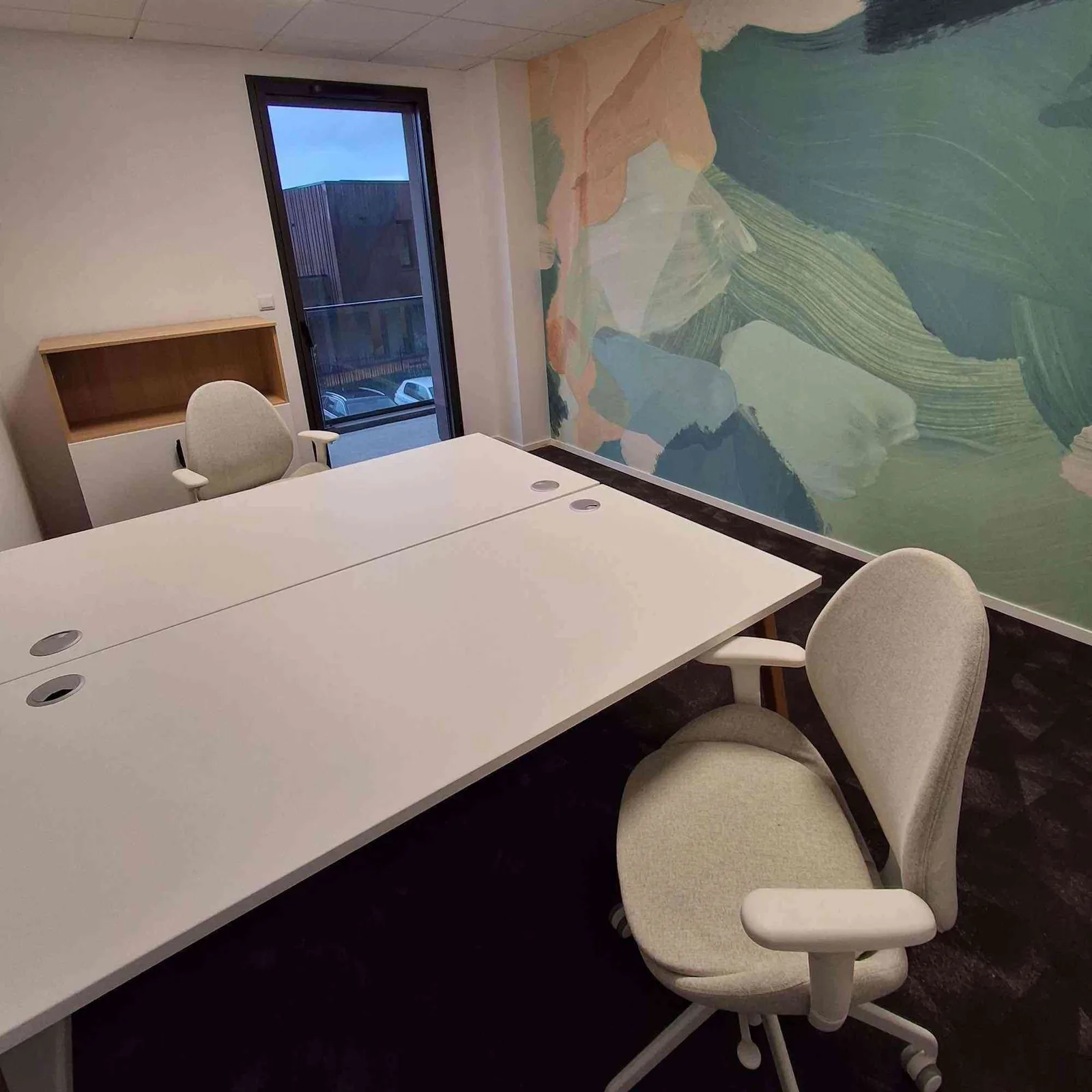 Le Hall Lacroix, Privatbüro mit 2 Arbeitsplätzen, Clisson