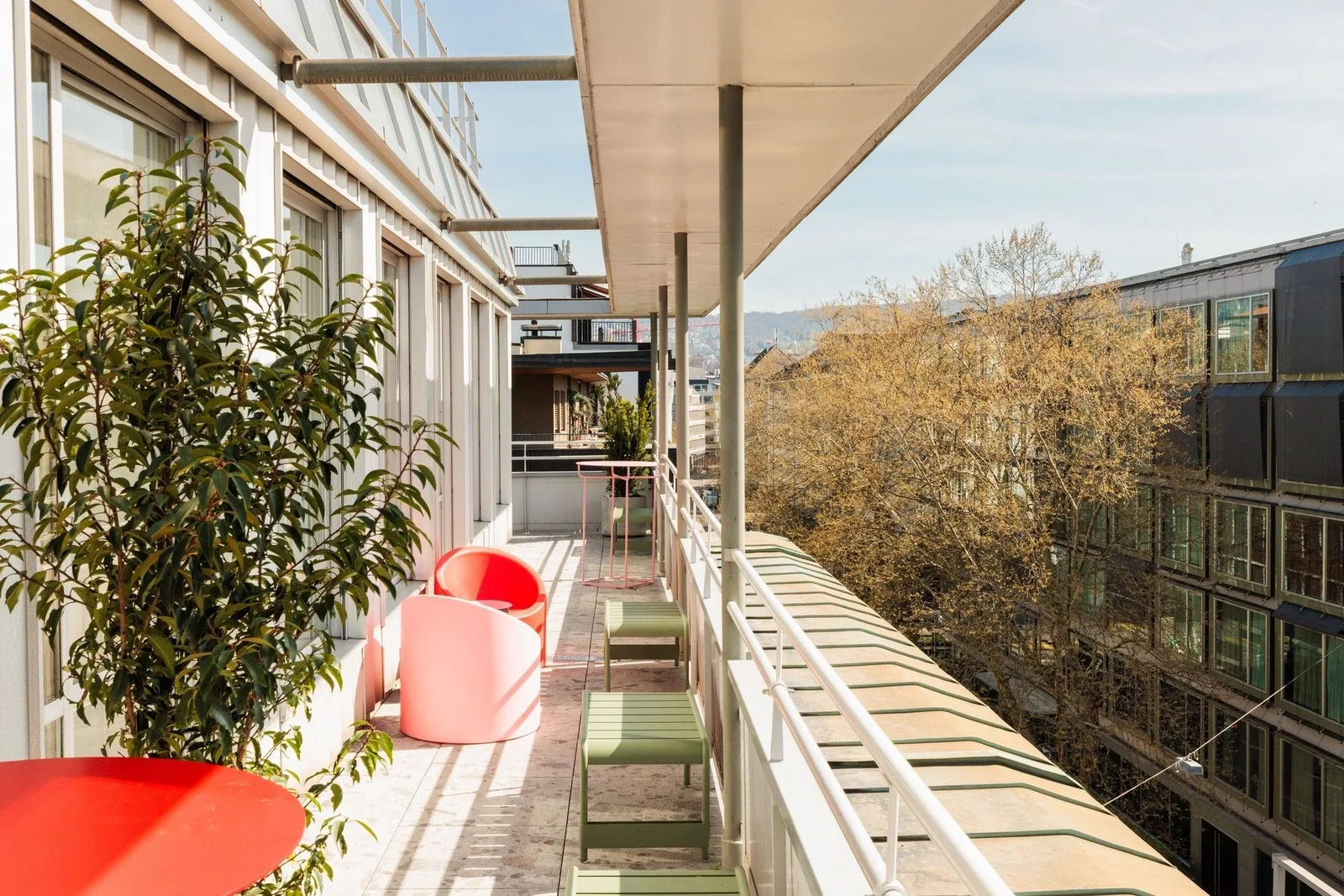 Headsquarter - The Artistic, Terrasse und Außenbereich, Zürich