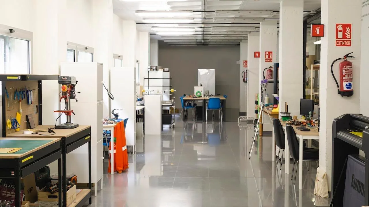 Hibridalab, Espacio diáfano, Gasteiz