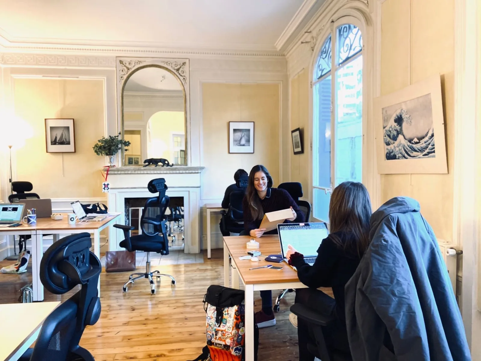 Hiptown Dupleix, Privatbüro mit 6 Arbeitsplätzen, Paris 15e