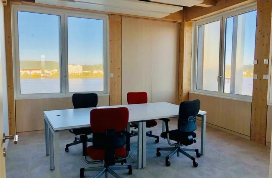 Hiptown Perspective, Privatbüro mit 4 Arbeitsplätzen, Bordeaux