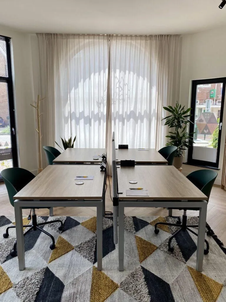 House of Vitality, Privékantoor met 4 werkplekken, Hilversum