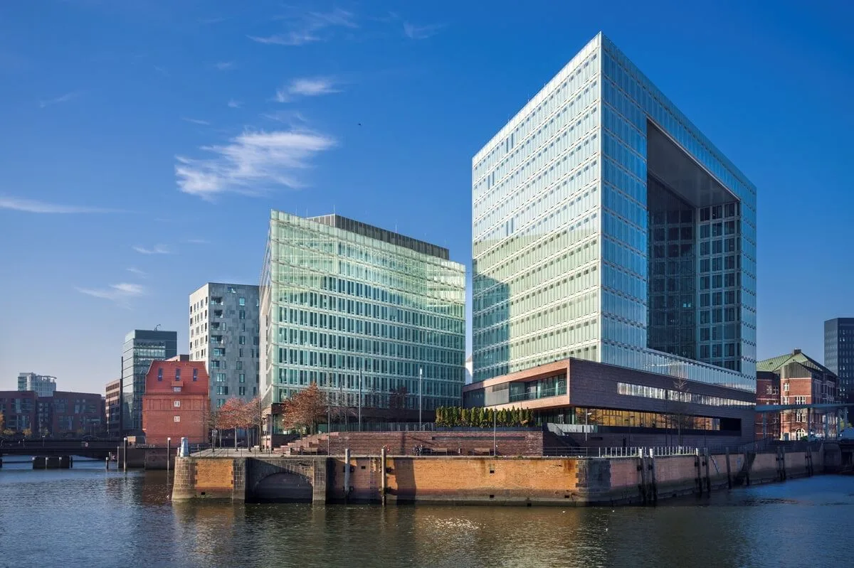 HP Hansetrade Verwaltungs, Gebäudefassade, Hamburg