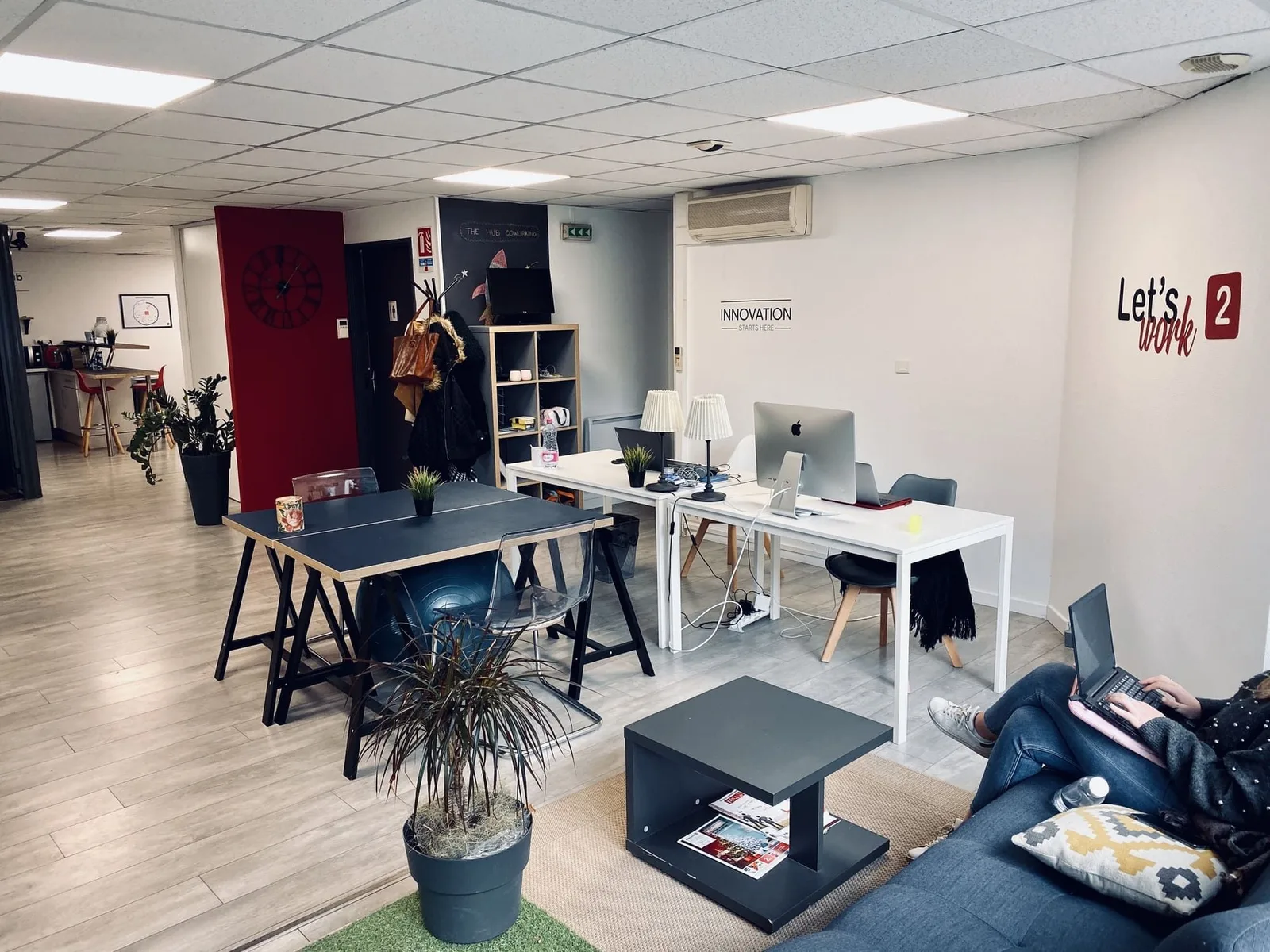 Le Hub Coworking, Open space, Toulouse