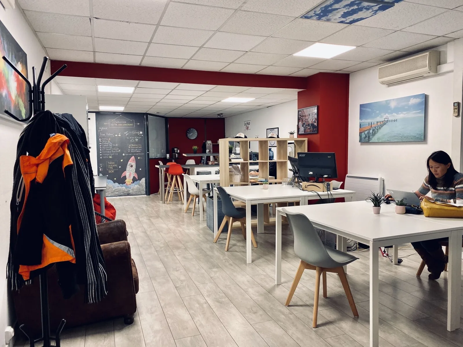 Le Hub Coworking, Open space, Toulouse