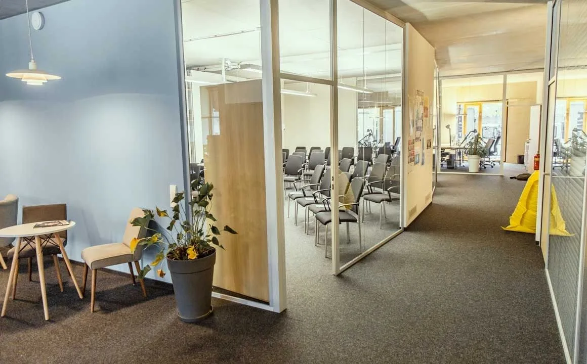 Hub-Satellit Emsdetten, Training room for 16 people, Emsdetten