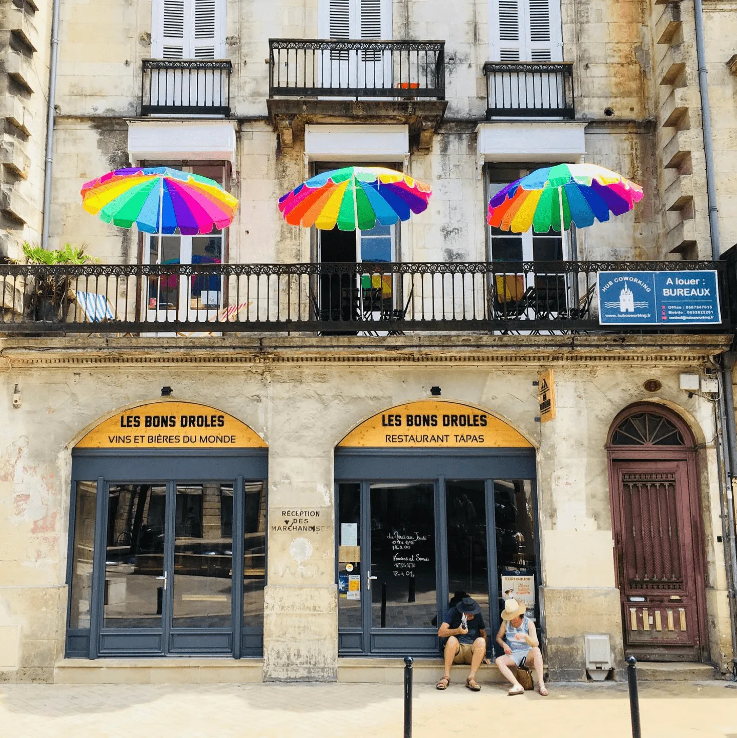 Hubcoworking, Building facade, Bordeaux