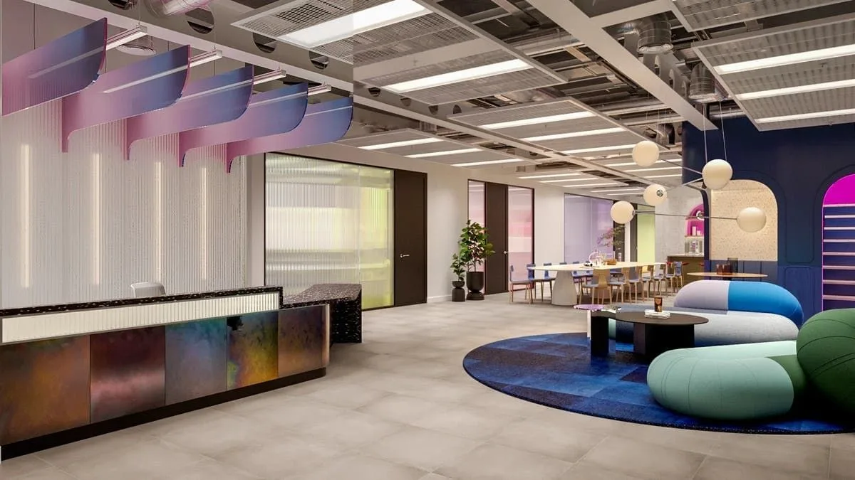 Huckletree Bishopsgate, Reception, London