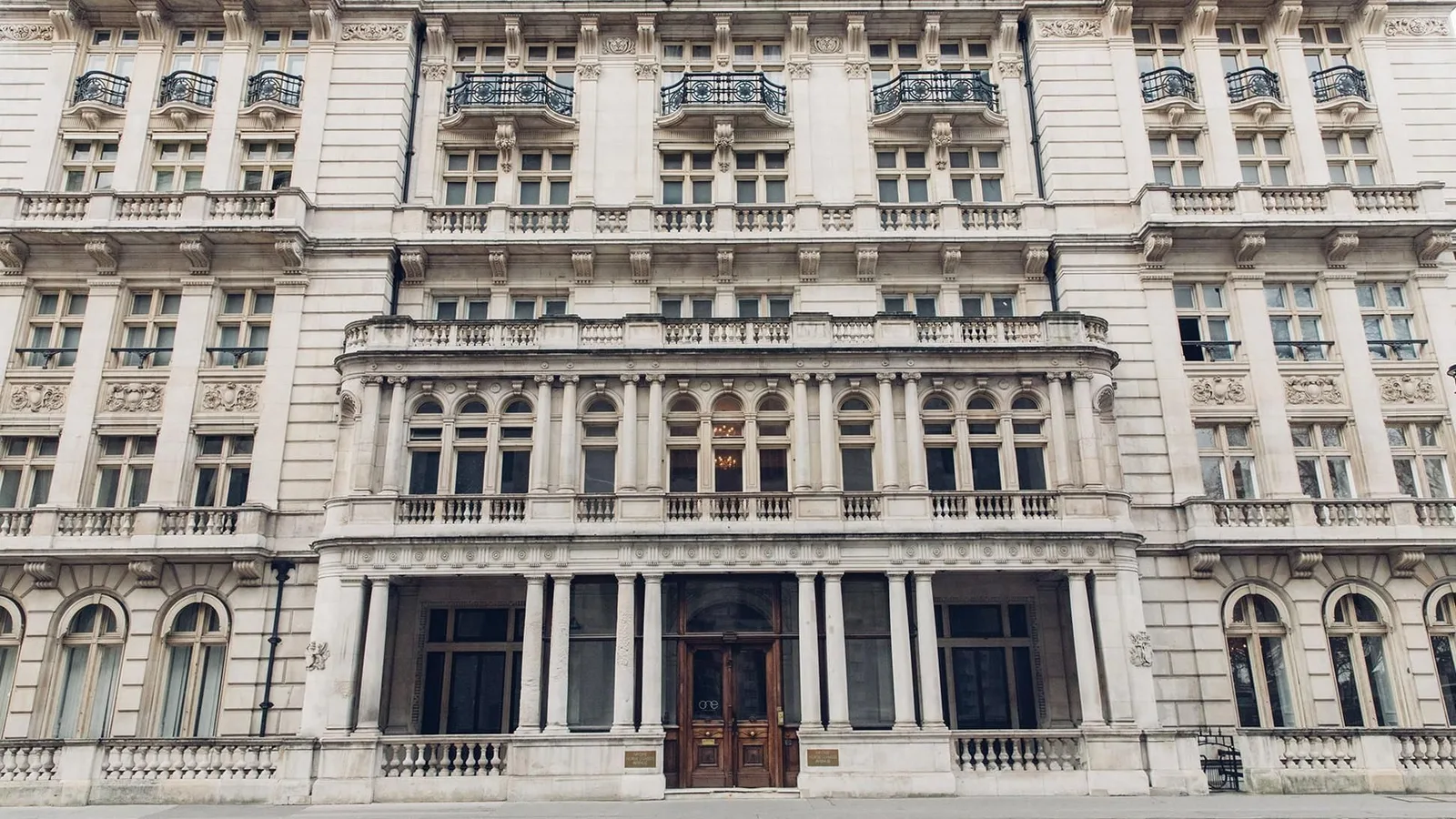 Huckletree Public Hall, Building facade, London