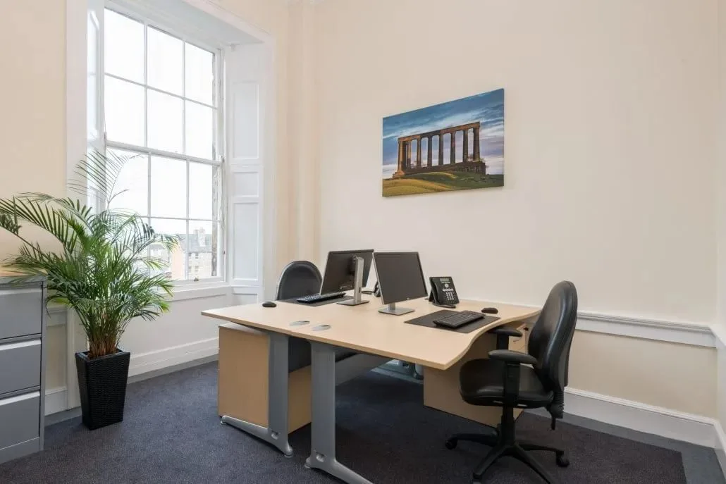 Hudson House, Private office, 2 desks, Edinburgh
