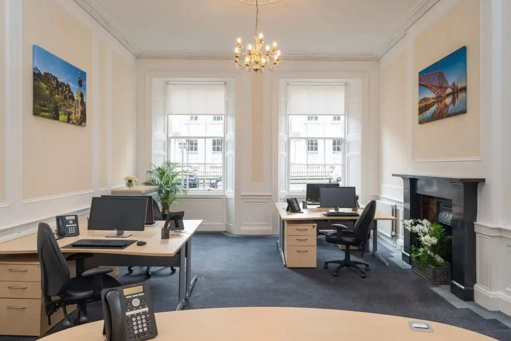 Hudson House, Private office, 4 desks, Edinburgh