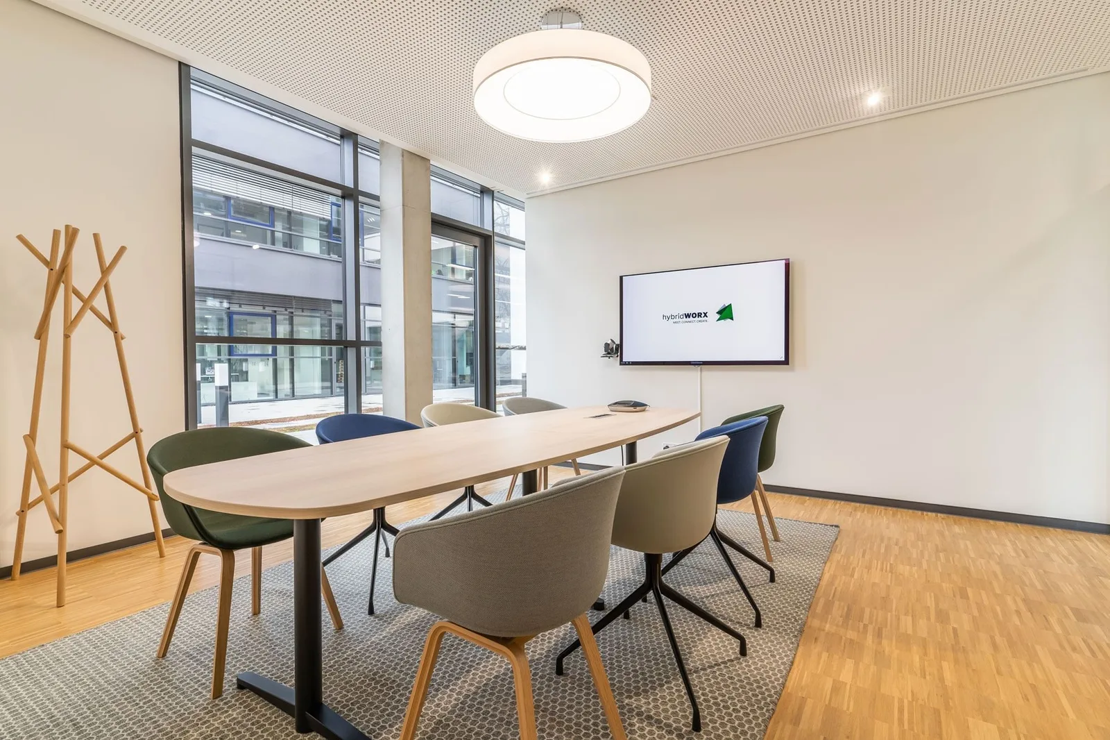 HybridWORX, Meeting room for 7 people, Neu-Ulm