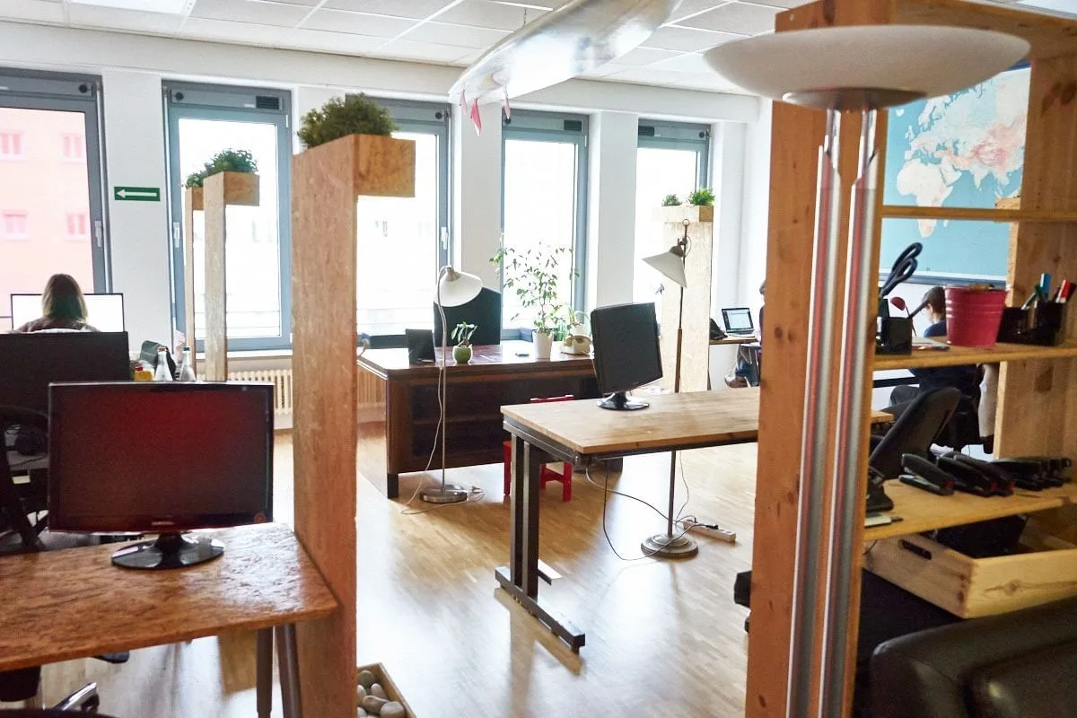 Idea Kitchen Coworking Space München, Großraumbüro, München