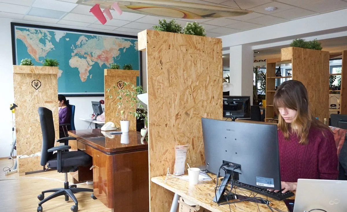 Idea Kitchen Coworking Space München, Großraumbüro, München