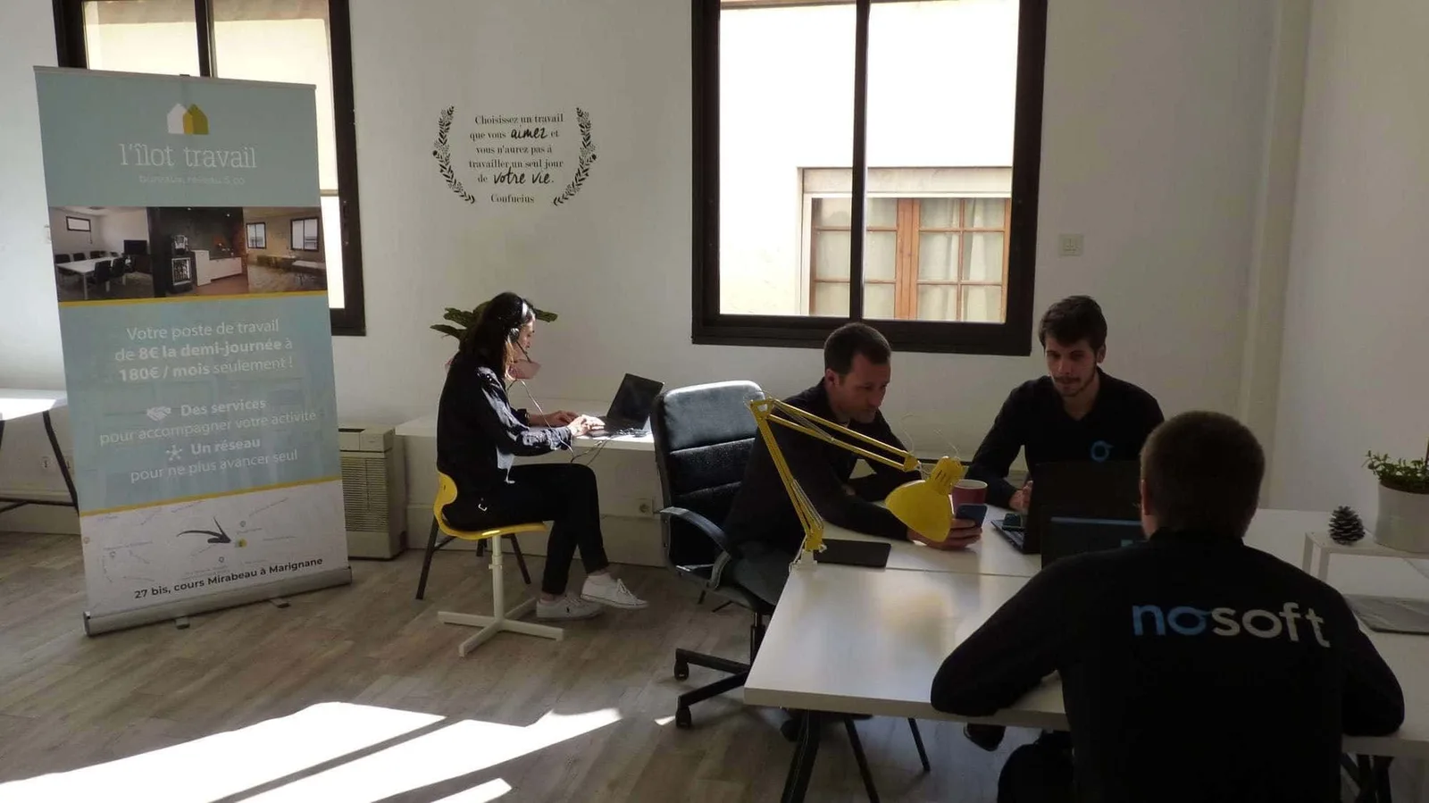 L'ilot Travail, Espace de coworking, Marignane