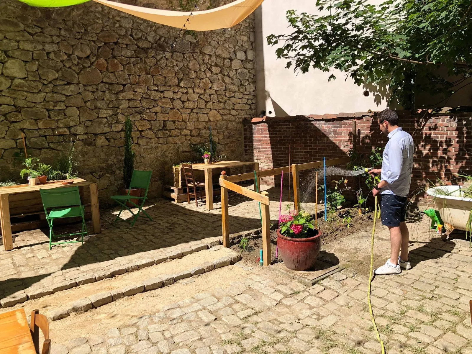 L'Immeuble Formidable, Terrasse et espace extérieur, Limoges