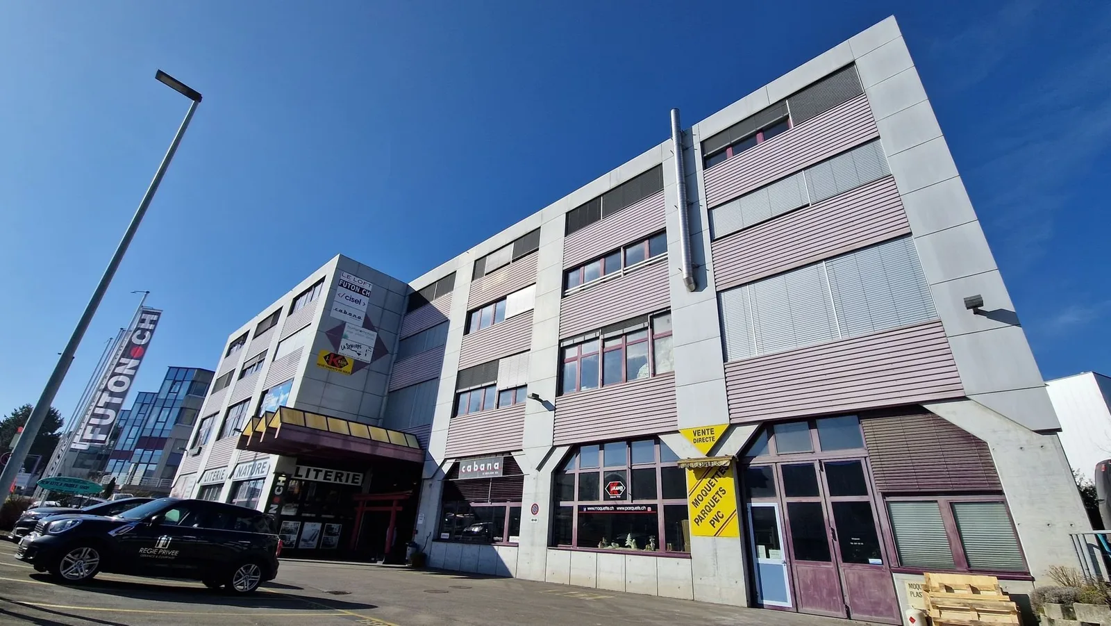 Immeuble RB12, Façade, Morges