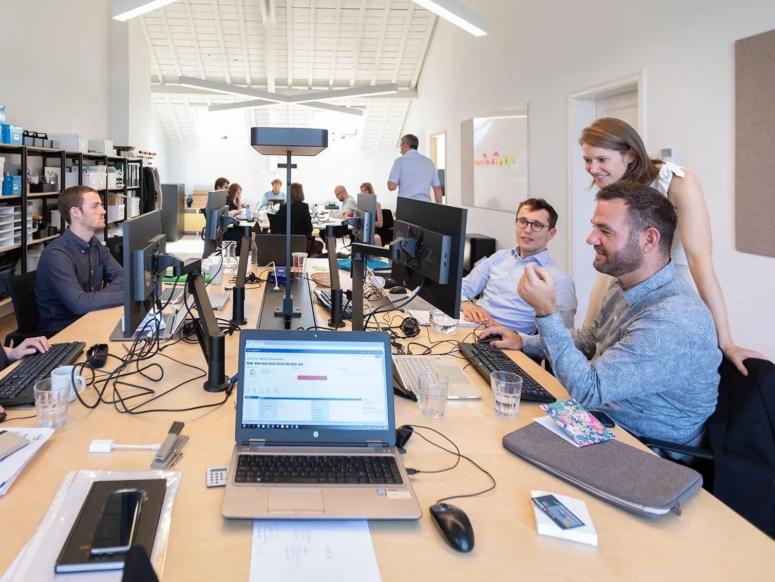 Impact House, Open-plan office, Brussels