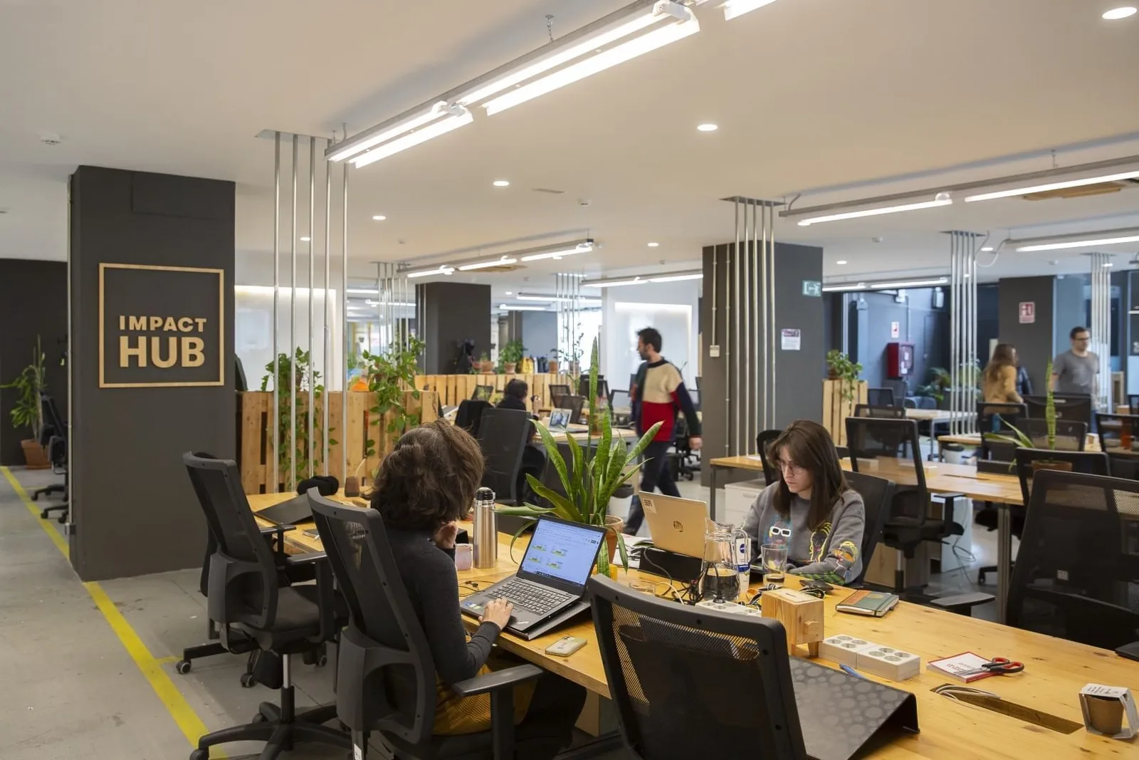 Impact Hub Barcelona, Open-plan office, Barcelona