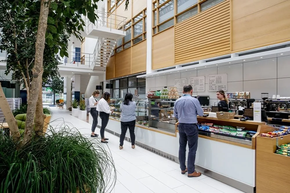 Imperium Reading Offices, Cafétéria, Reading