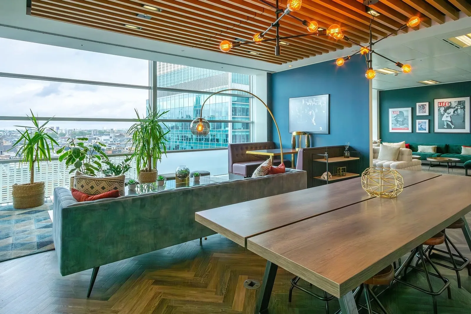 Industrious St Mary Axe, Espace de coworking, Londres