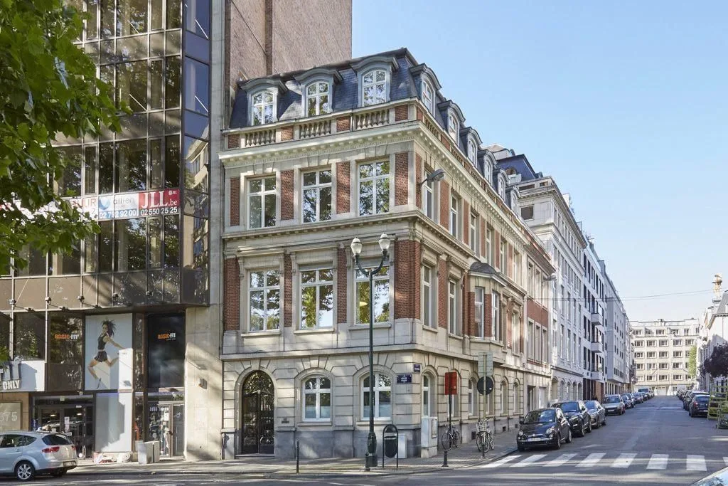 Interoffices Louise, Building facade, Brussels