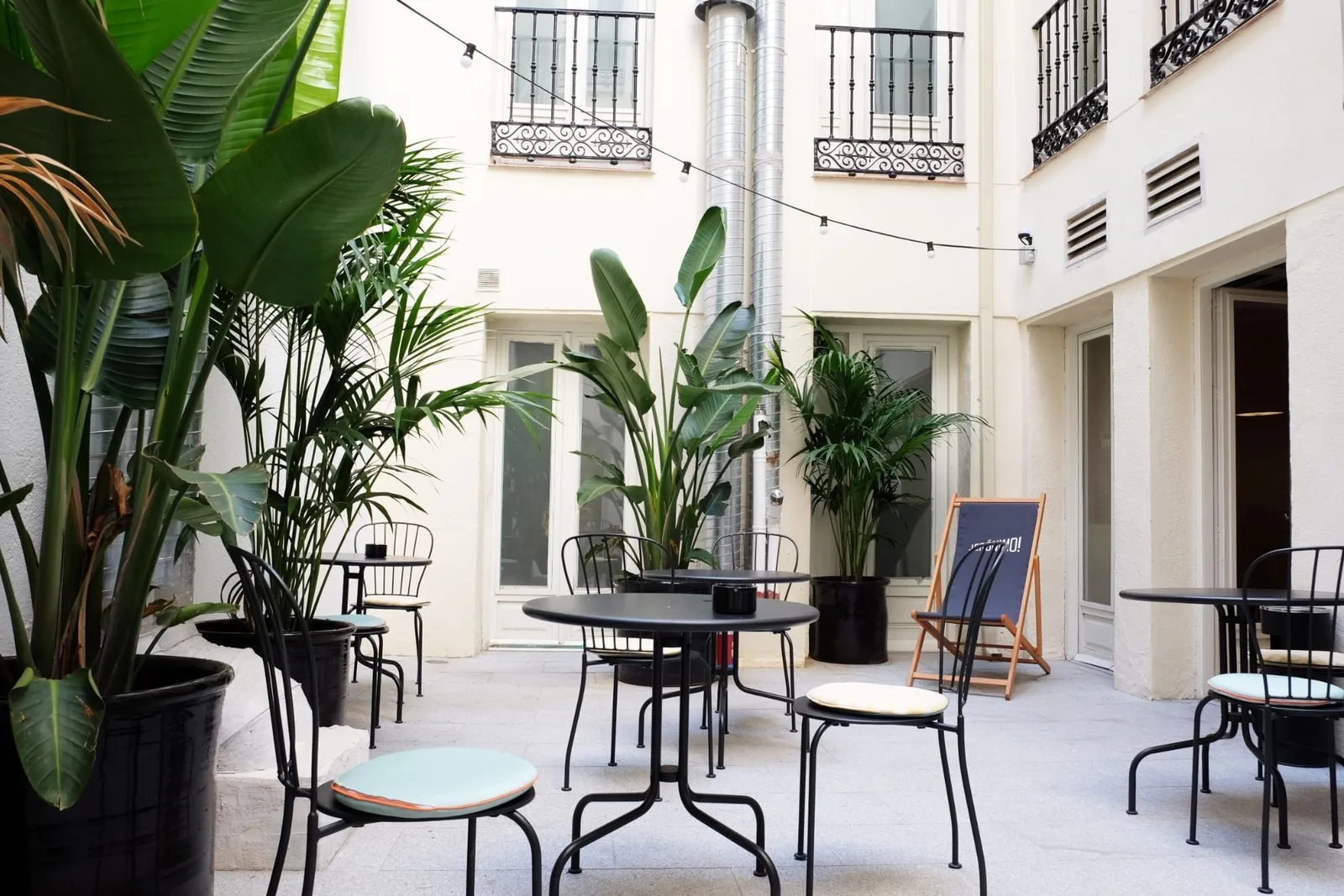 Jerónimo, Terraço e espaço exterior, Madrid