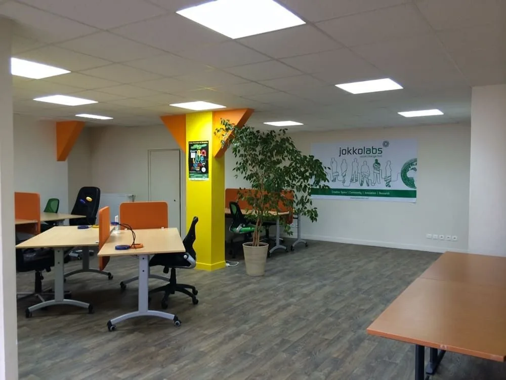 Jokkolabs Nanterre, Großraumbüro, Nanterre