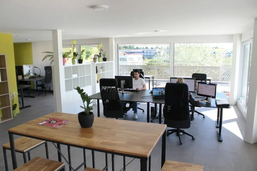 Jorat Coworking, Großraumbüro, Servion