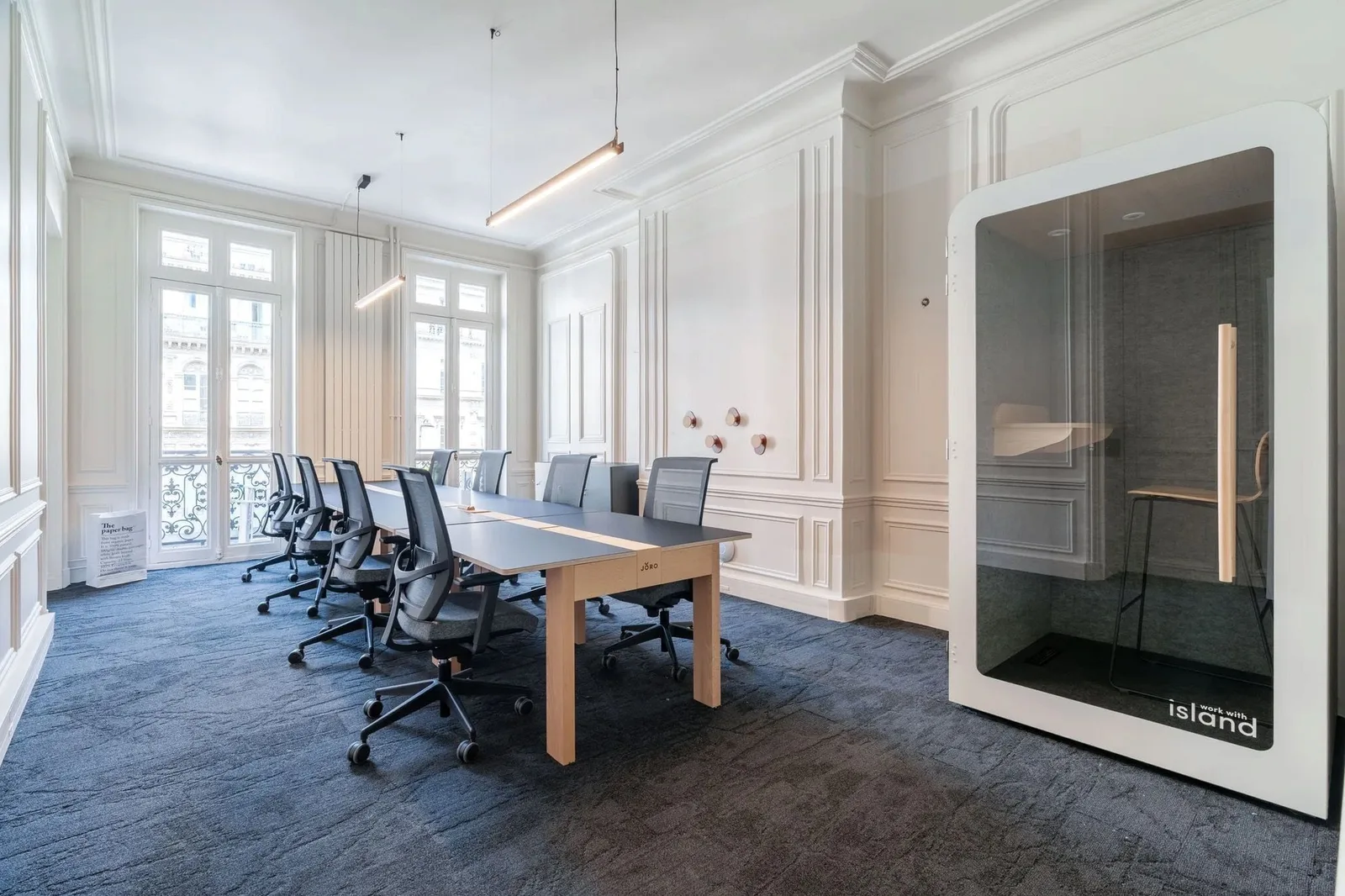 Joro 37 Châteaudun, Private office, 8 desks, Paris 9e