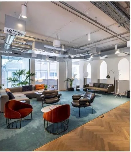 K-1 WorkSpace Junghof, Lounge, Frankfurt am Main