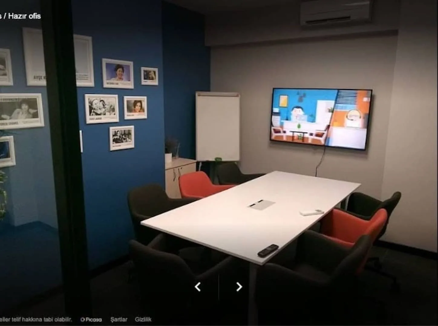 Kamara Office, 7 kişilik toplantı odası, İstanbul