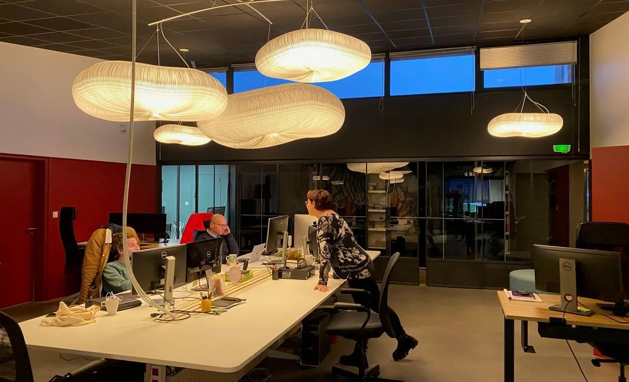 Kerivarho Working Space, Open-plan office, Vannes