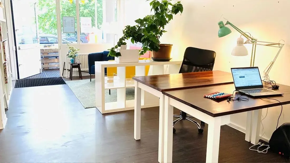 Kiez Büro Coworking Brunnenviertel, Privatbüro mit 2 Arbeitsplätzen, Berlin