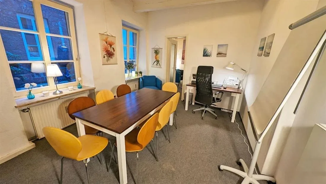 Kiez Büro Coworking Hamburg-Eimsbüttel, Besprechungsraum für 8 Personen, Hamburg