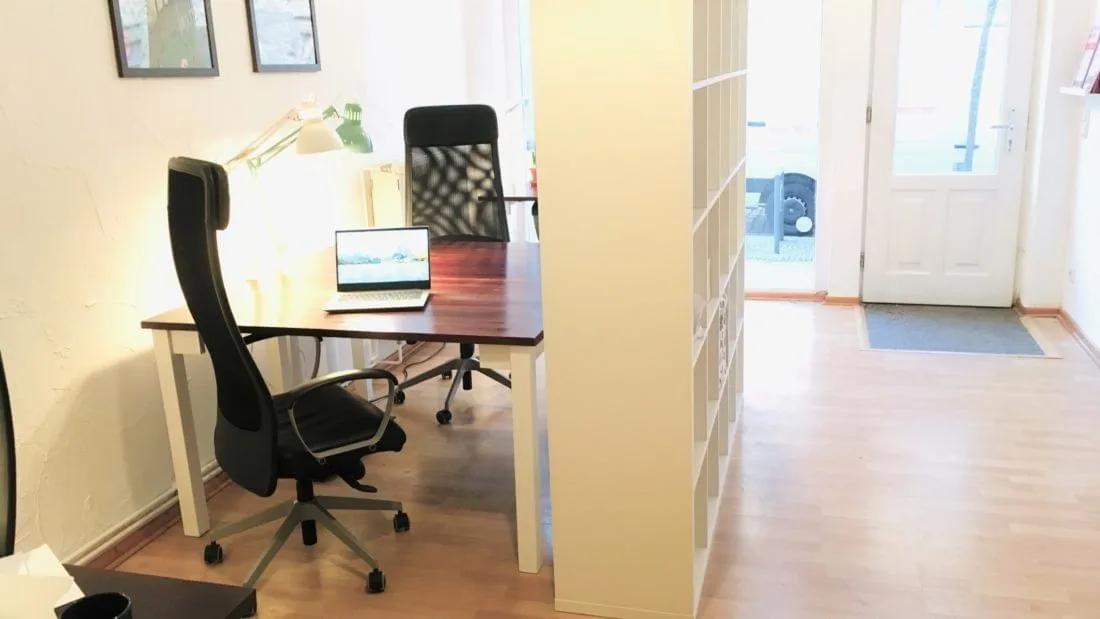 Kiez Büro Neustrelitz, Privatbüro mit 2 Arbeitsplätzen, Neustrelitz