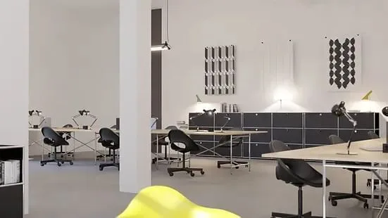 Kim Studios, Großraumbüro, Bochum