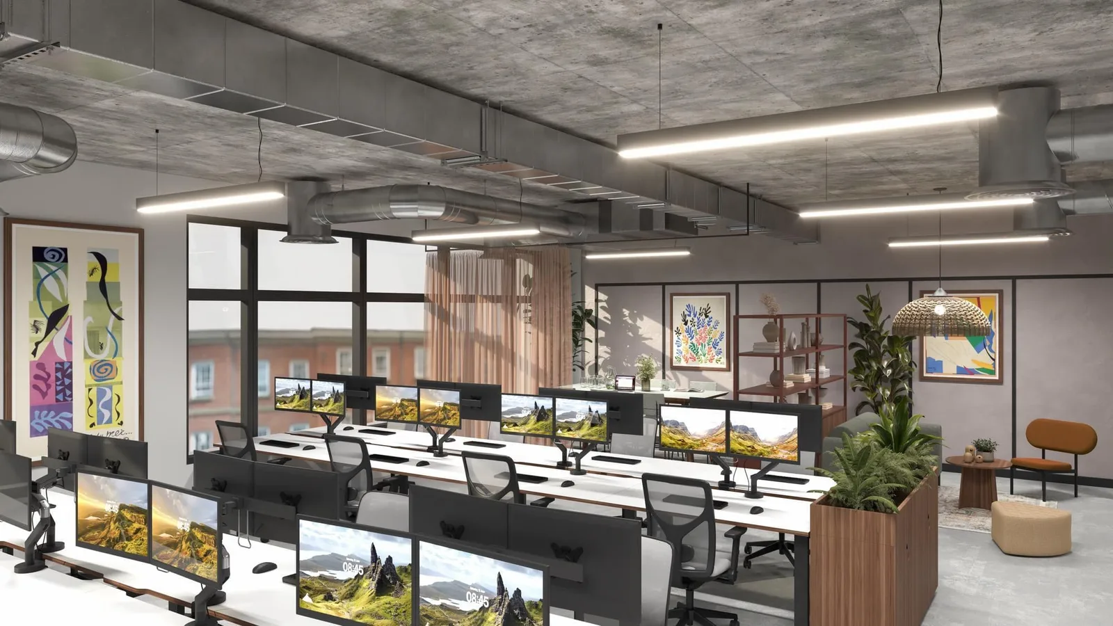 Koba Space, Open-plan office, Manchester