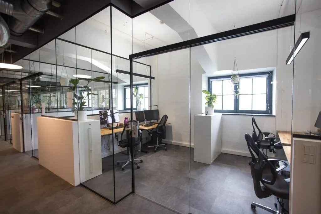 Kraftwerk Rosenheim, Privatbüro mit 4 Arbeitsplätzen, Rosenheim