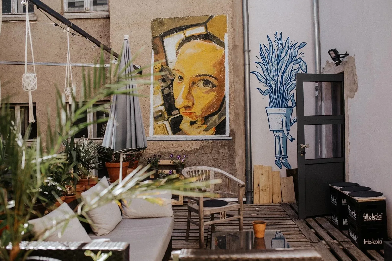 KrämerLoft Coworkingspace Erfurt, Terrasse und Außenbereich, Erfurt