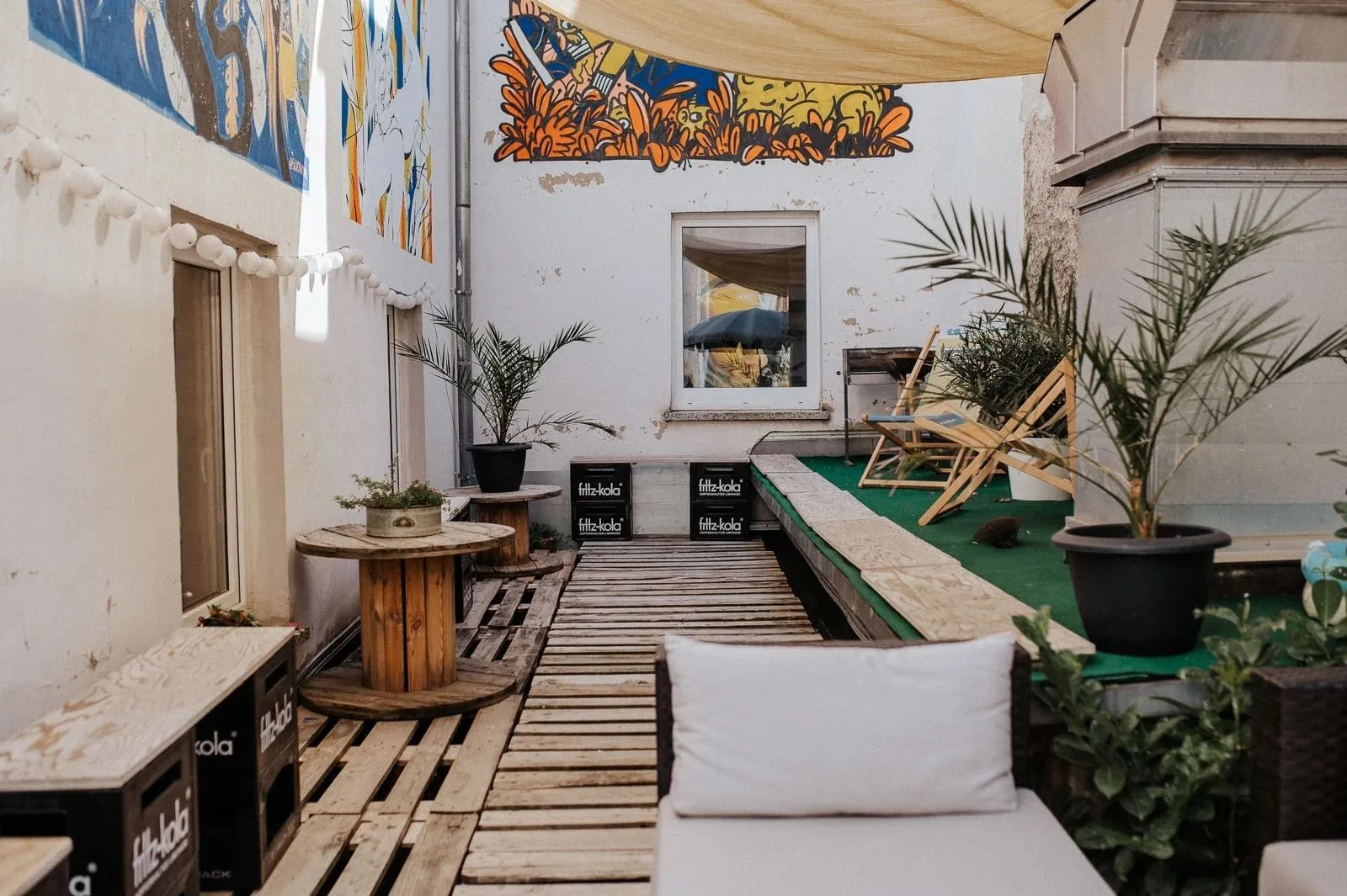 KrämerLoft Coworkingspace Erfurt, Terrasse und Außenbereich, Erfurt