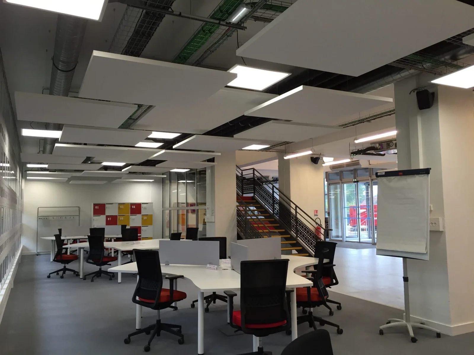 Le LAB'O, Open-plan office, Orléans